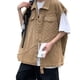 thumbnail image 2 of Chaleco para hombre,Chaleco para hombre con estampado de cuadros, chaleco informal para hombre, abrigo, calidad superior, 2 of 8
