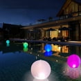 thumbnail image 4 of Windfall 16" LED Beach Ball, Pool Toys 13 Colors Glow Ball Inflatable Light Up Beach Ball with Remote Glow in The Dark Birthday Gift for Kids, Adult, 4 of 7