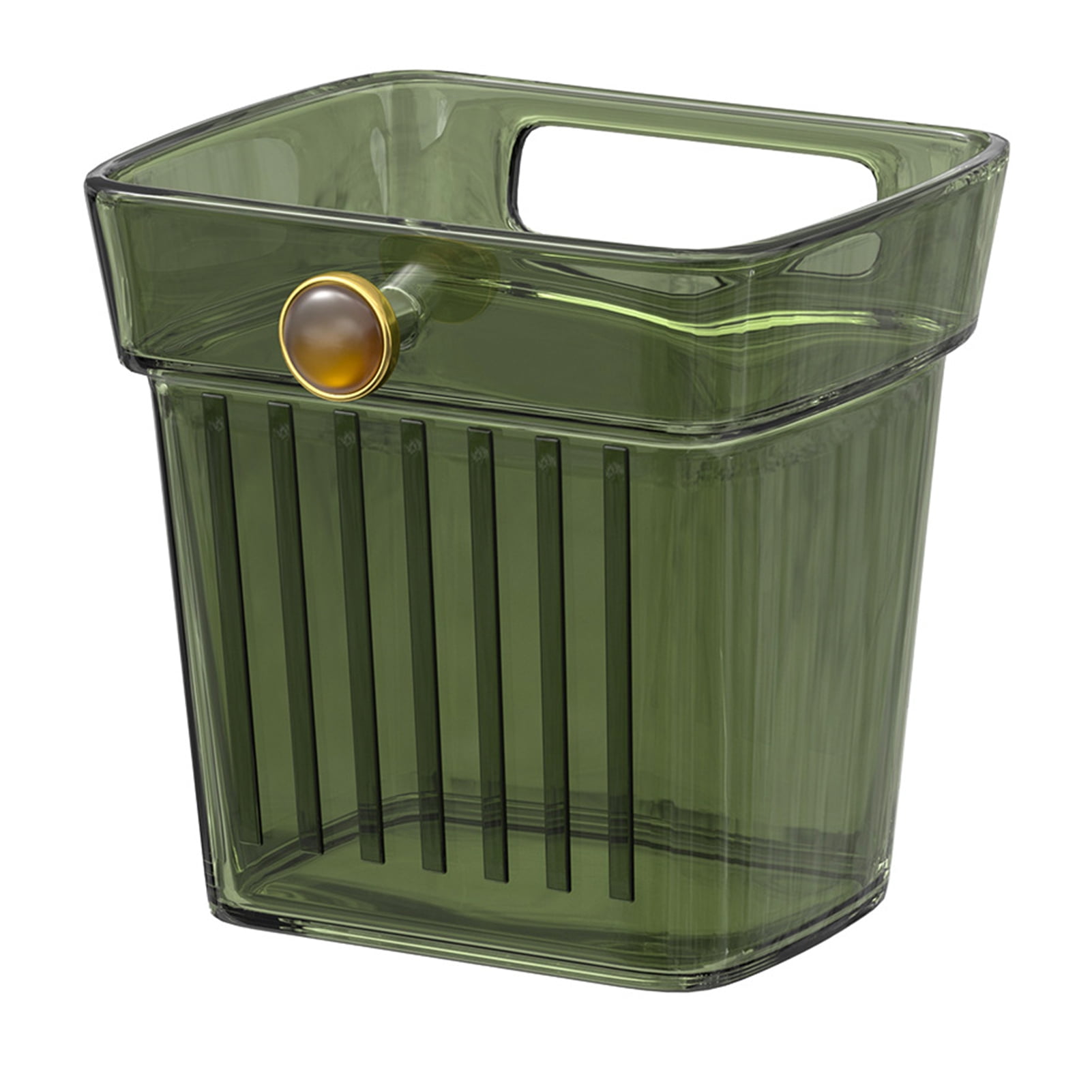 Transparent Ginger Storage Box WallMounted, Large Capacity, Smooth Edge, Simple Installation