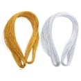 thumbnail image 1 of 2 paquetes de bricolaje Etiqueta de la etiqueta de la joyería Pies Metálico Cable Oropel Cuerda Artesanía Fabricación del cordón Etiqueta de precio especial Línea colgante (oro y plata), 1 of 7
