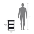 thumbnail image 4 of Taylor End Table, Side Table, Nightstand: 3-Tier Storage Shelf for Small Spaces, 4 of 8