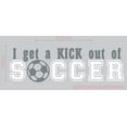 thumbnail image 2 of Kick Out of Soccer Wall Decals Stickers Vinyl Lettering Art Sports Boy Bedroom Decor 2color 23x7-Inch, Storm Gray/White, 2 of 6