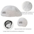 thumbnail image 3 of Gorro de boina para mujer, gorro de pelo de conejo Angora, gorro clásico de Color sólido, sombreros de otoño e invierno, boina para mujer, sombreros de invierno para niña, 3 of 5