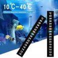 thumbnail image 4 of Self-Adhesive Fish Tank - 5 Pieces - Temperature Stickers - Aquarium Thermometer Strip - Water Temperature Sticker - 10°C ~ 40°C - Strip Water Temperature Sticker Sticker Thermometer for Aquarium, 4 of 6