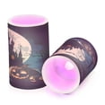 thumbnail image 2 of WOBOGO Size Combo Candle Flickering Flameless with Remote Control and Timer for Romantic Atmosphere Ghost Pumpkin, 2 of 7