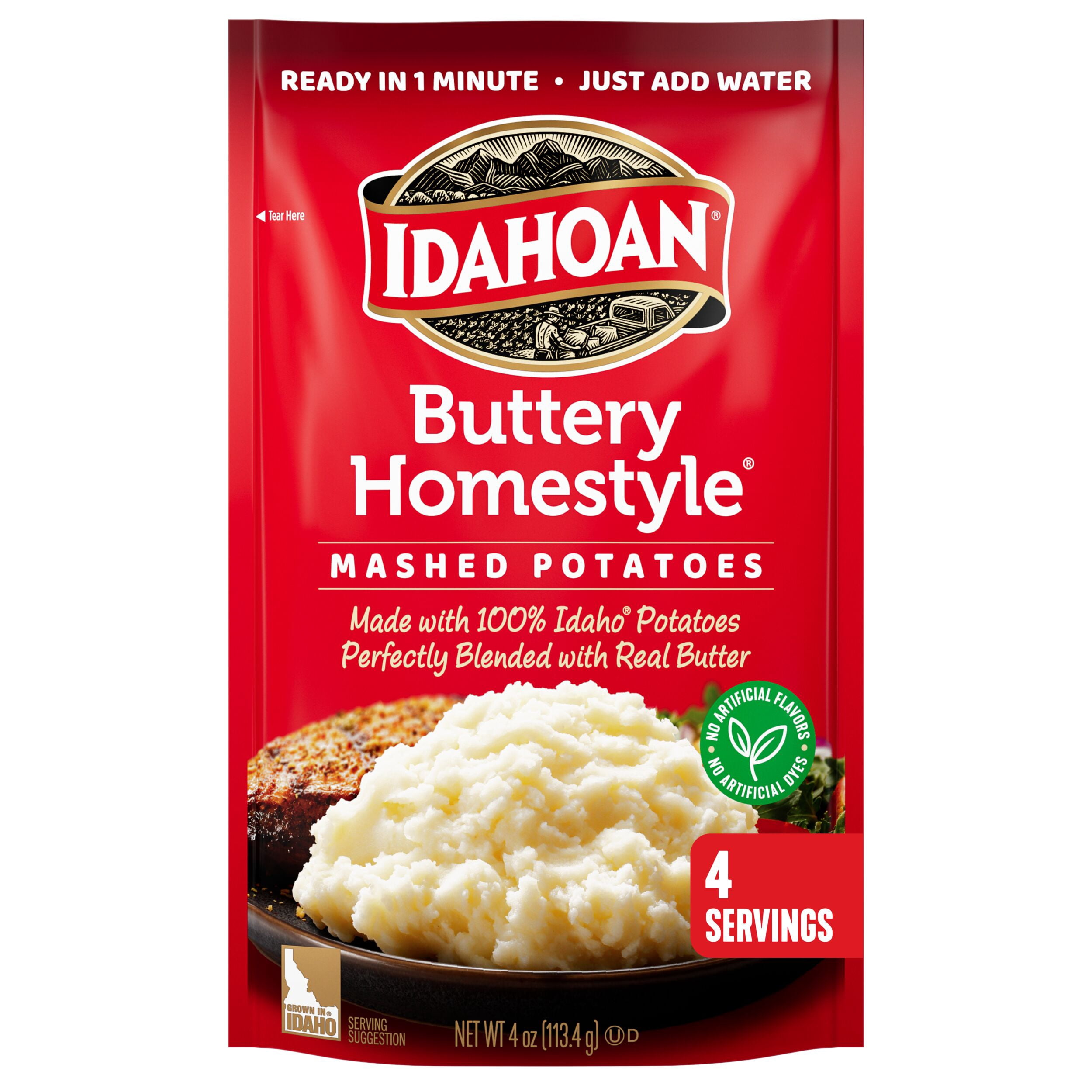 Idahoan Buttery Homestyle Flavoured Mashed Potatoes