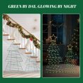 thumbnail image 4 of UBesGoo 2 pcs LED Metal Christmas Trees, Multicolor Lighted Decor for Indoor Outdoor Use, 4 of 8