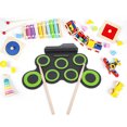 thumbnail image 4 of OUNONA 1 Ensemble de Tambours Compacts Portable ABS pour Famille, 4 of 8