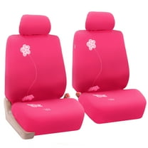 FH Group Car Seat Cover for Cars Trucks SUVs Vans Floral Design - Front Seats