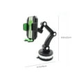 thumbnail image 2 of Jikolililili Phone Mount for Car, 180℉ High Temp Resistance Suction Cup Phone Holder Long Arm Universal Car Phone Holder Mount Mountable on Windshield, Dashboard, Car Sunroof, for All Mobile Phones, 2 of 5
