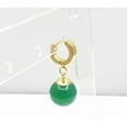 thumbnail image 2 of Dragon Z Vegetto Potara Ball Goku Drop Dangle Earrings - Super Saiyan Simulative Bead Ear Clip Cuff for Women & Men Cosplay Costume Jewelry, 2 of 4