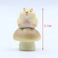 thumbnail image 3 of CAROOTU 6pcs/set Hamster Cute Figure Toy Anime Pvc Action Figure Toys Collection for Model, 3 of 6
