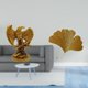 thumbnail image 2 of Escultura,Estatua de resina,figura decorativa para el hogar.,Esculturas de pared de hojas,Esculturas de pared de hierro forjado con hojas de ginkgo,Escultura de pared con hojas de ginkgo para, 2 of 8