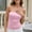 Pink, variant on Tube Tops for Women Basic Ruched Crop Top Sleeveless Backless Bandeau Tanks Going Out Sexy Shirts