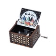 thumbnail image 4 of Caja de música navideña, adorno, hecho a mano, decoración clásica del hogar, mini caja de música, regalo para la familia, cumpleaños, Día de la Madre,, 4 of 9