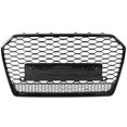 thumbnail image 4 of Para RS6 Quattro Style Front Sport Hex Mesh Honeycomb Hood Grill Negro para A6/S6 C7 15-18, 4 of 11