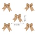 thumbnail image 3 of Dvkptbk Christmas Linen Christmas Bow Gift Box Christmas Tree Decoration DIY Artificially Wedding Festival Accomplishment Essentiales for Festivals Christmas Decorations, 3 of 6