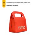 thumbnail image 2 of RTIC Insulated Freezable and Collapsible Lunch Bag, Persimmon, 2 of 7