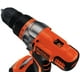 thumbnail image 2 of Taladro y Atornillador Inalámbrico BLACK + DECKER LDX220C Luz LED con Batería 20V MAX y Cargador Negro y Anaranjado BLACK+DECKER LDX220C, 2 of 2