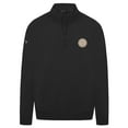 thumbnail image 2 of Men's Levelwear Black Texas Rangers Murray Quarter-Zip Sweatshirt, 2 of 4