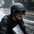 thumbnail image 5 of Ventilated Electric Scooter With Flip Up Clear Visor Lightweight Shock Absorbing Safety Hard Hat For E Bike Moped Motorcycle Commute Rainy Outdoor Riding Gear, 5 of 7