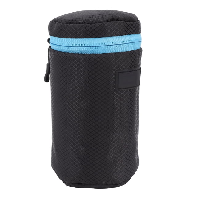 Estuche protector para lentes de cámara, de neopreno, resistente al agua, con cremallera para cámara DSLR M