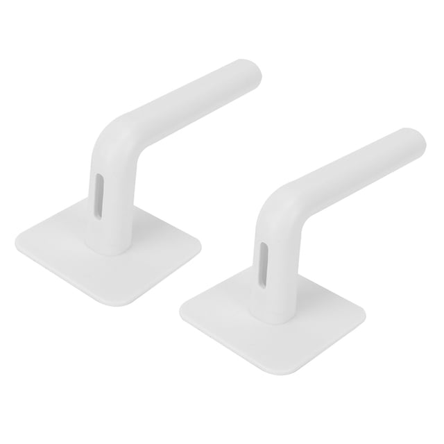 Qiilu 2 Pcs Support de Rangement Mural Sans Perçage Étagère pour Rouleaux de Papier Organisateur Cuisine