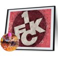 thumbnail image 3 of Kits Pintura Diamantes Cgtredaw Con El Logotipo Del Equipo Fútbol Kaiserslautern Taladro A5685, 3 of 9