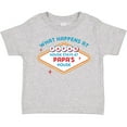 thumbnail image 3 of Inktastic Las Vegas Stays at Papa's Boys or Girls Toddler T-Shirt, 3 of 5