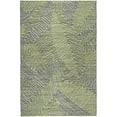 thumbnail image 2 of Addison Rugs Dream Shag Premium Machine Washable Transitional Tropical, Leaves, Botanical Green Rectangle Rug, 8' x 10', 2 of 8
