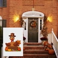 thumbnail image 4 of Thanksgiving Outdoor Garden Flags - Turkey Cute Durable Porch Flags - Double Side Happy Thanskgiving Thanksgiving Day Garden Flag - Deco for Patio Home Front Door Porch Balcony, 4 of 6