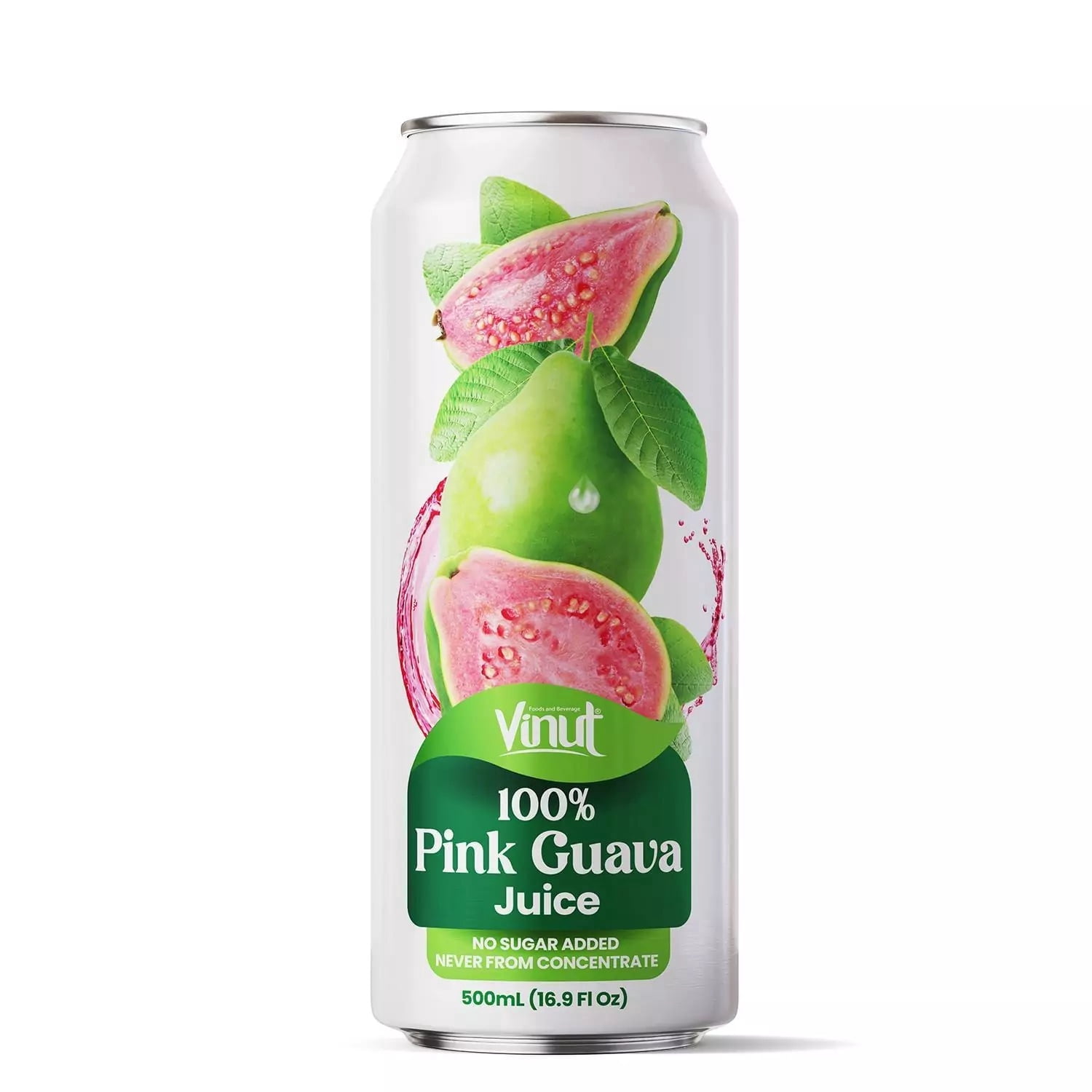 Vinut 16.9 fl oz 100% NFC Pink Guava Juice Drink (No Sugar Added)