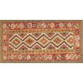 thumbnail image 1 of Ahgly Company Machine Washable Indoor Rectangle Contemporary Metallic Gold Area Rugs, 7' x 10', 1 of 7