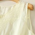 thumbnail image 5 of NTACZA Tank Tops for Women V-Neck Casual Cotton Sleeveless Lace Trim Womens Tops Summer, 5 of 8