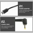 thumbnail image 6 of Masteelf Type-C To DC Power Adapter Extension Charge Cable 4.0x1.7mm Power Plug Converter Cable, 6 of 8