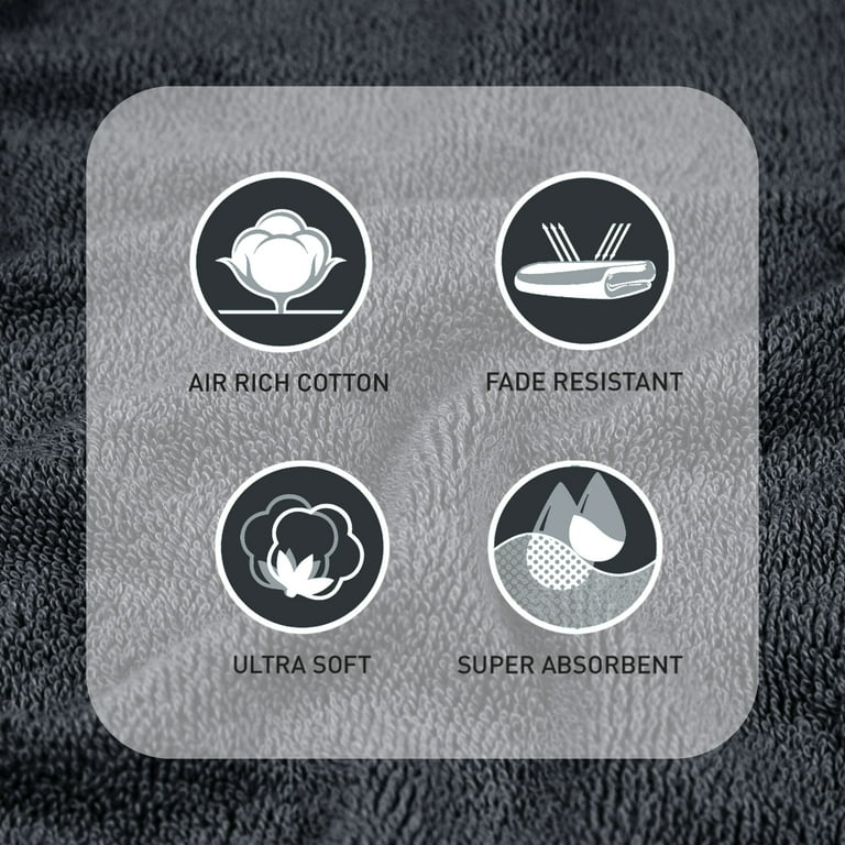 Better Homes & Gardens PowerLoft 6-Piece Bath Towel Set photo 3