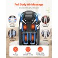 thumbnail image 3 of VEVOR Fauteuil de Massage Corps Entier Fauteuil Inclinable de Massage 3D/4D avec SL-Track et Extensible de Yoga, 3 of 9