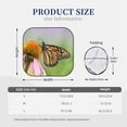 thumbnail image 3 of Honeii A monarch butterfly Print Foldable Car Sun Shade for Windshield, 2-Piece UV Protection Shade, Protects Car Interior, Ideal for Cars, Trucks, SUVs-Large, 3 of 6