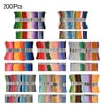 thumbnail image 3 of Unique Bargains 200 Skeins Embroidery Floss 8m Each Long Cross Stitch Thread for Embroidery Projects Bracelet Craft Rainbow Color, 3 of 6