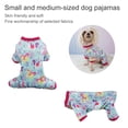 thumbnail image 3 of Xmarks Dog Pajamas Stretchable Dog Jumpsuit 4 Legs Strip PJS Pet Puppy Cat Pajamas Lightweight, 3 of 5