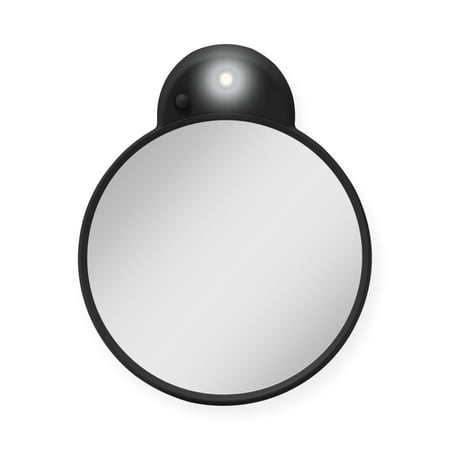 Zadro LED Compact Mirrors with 10X or 15X Magnification & Retractable Suction Cups