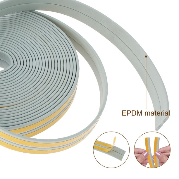 GUSTVE Foam Seal Tape Door Weather Stripping Self Adhesive Foam