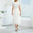 thumbnail image 6 of Fesfesfes Evening Gowns for Women Formal Sequins Long Dress Casua V Neck Dress Elegant Party Dress, 6 of 8