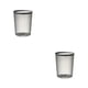 thumbnail image 4 of Inteprter Cubo de basura sin tapa Cubo de basura en forma de rayas Cubos de basura Cesto de basura Gran capacidad para dormitorio Cocina Baño Type4 NO4, 4 of 6