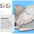thumbnail image 6 of LANFENG Clocks 2pcs Sundial Wooden Scientific Models Sundial Desktop Ornaments, 6 of 9