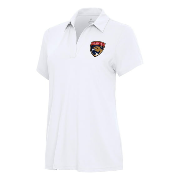 Women's Antigua White Florida Panthers Era Polo