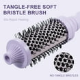 thumbnail image 4 of Bestauty Hair Dryer Brush,3 in 1 Interchangerable Hot Air Brush& Volumizer,Ceramic Negative Ion Curling Dryer Styler Brush with 3 Brush Heads, 4 of 7