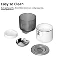 thumbnail image 3 of 4L Auto Cat Feeder Pet para Smart Dispensador de croquetas de alimentos cuenco de acero inoxidable, 3 of 12