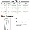 thumbnail image 2 of Lenpel Women's Workout Leggings Mid Rise Athletic Stretchy Petite Flare Yoga Pants Running Lounge Trousers, 2 of 2