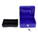 thumbnail image 1 of Moyic Práctica mini caja de dinero en efectivo Cerradura de seguridad de acero inoxidable Caja fuerte Metal Azul Decoración del hogar, 1 of 1